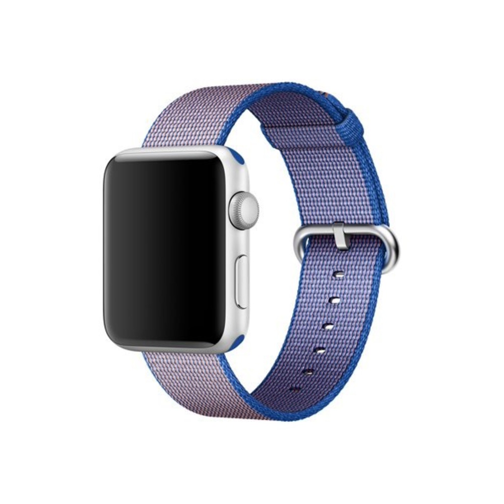 Apple Watch 42mm Woven Nylon Band, Royal Blue